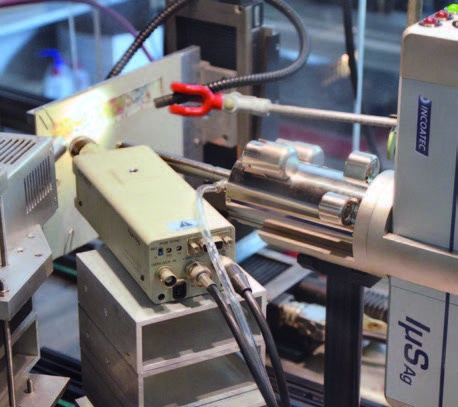 for painting analysis in Antwerp, Belgium Combined XRF/XRD setup